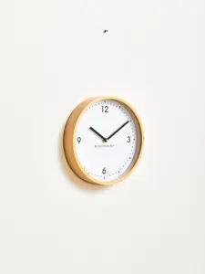 Interiors by Premier Compact And Lightweight Small White Wall Clock, Sleek Clock In Kitchen, Modern Design Wall Clock For Indoor