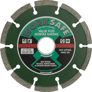 125mm Diamond Cutting Disc Blade for Brick, Concrete, and Stone - 22mm Bore Size