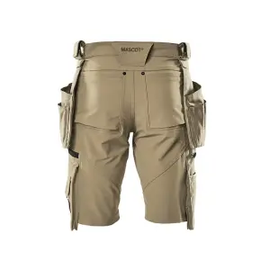 Mascot Advanced Craftsmen's Shorts with Detachable Holster Pockets  - Light Khaki   (33.5) (Leg Length - Regular)