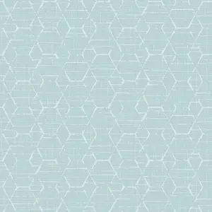 Galerie Atmosphere Aqua Hextex Smooth Wallpaper