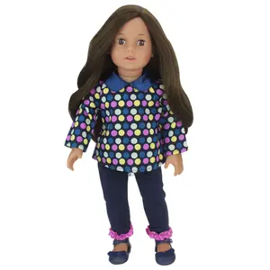 Sophia's by Teamson Kids 18'' Soft Bodied Brunette Doll Catherine Brown Eyes