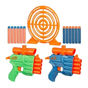 Nerf Elite Face Off Dart Gun With Target