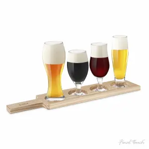 Original Products Final Touch Wooden 6 Piece Drink Tasting Set