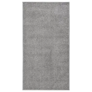 Berkfield Rug Short Pile 80x150 cm Grey