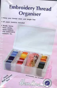 HL FLOSS BOX MEDIUM - Embroidery Thread Organiser - Medium - Hemline