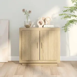 Jaylind Sideboard 80x40x75 cm Engineered Wood Sonoma Oak