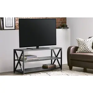 Premium Black Ash TV/Media Unit