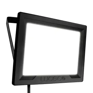 Luceco Essence 100W High Output Security Floodlight - BLACK