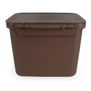 Easy Eco - 5L Compost Caddy - Brown