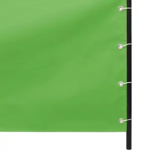 Berkfield Balcony Screen Light Green 140x240 cm Oxford Fabric