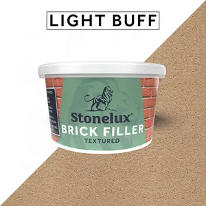 Stonelux Brick Repair Filler 0.7kg Light Buff Filler Brick Effect Filler