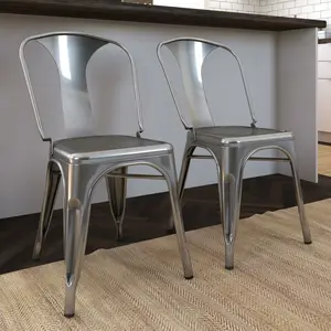 Cameron Dining Chair (Set of 2) Gunmetal Grey