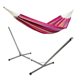 Barbados Hammock Metal Set Grenadine