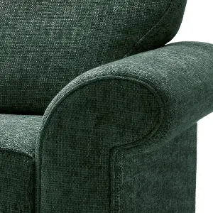 Ingrid 2 Seater Sofa in Jungle Green