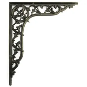 Castelion Single Cast Iron Centre Point Shelf Bracket