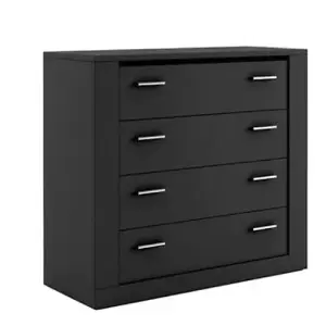 Elegant Black Chest of Drawers for Stylish Storage