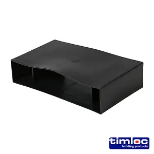 Timloc Underfloor Vent Horizontal Rear Extension - + 100mm