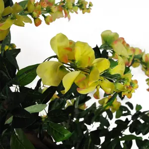 120cm Artificial Yellow Wisteria Tree