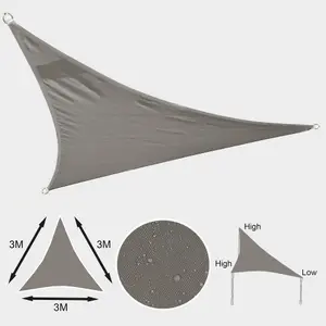 Triangle Sun Shade Outdoor Garden Canopy