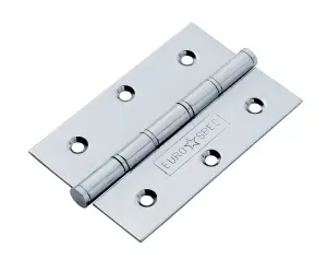 Eurospec Bright Stainless Steel Washered Hinge (HIW13215BSS)