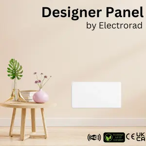 Electrorad Designer Panel, Wi-Fi enabled, wall mounted, Lot20 Compliant, 2000w 815x430x90