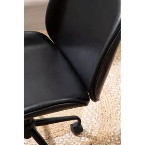 Interiors by Premier Clinton Black Home Office Chair