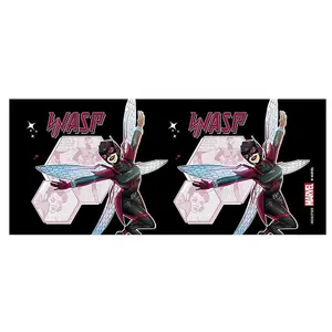 Ant-Man And The Wasp Wingspan Mug Black/Pink (12cm x 10.5cm x 8.7cm)