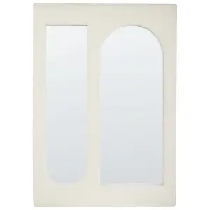 Wall Mirror MARCIGNY Boucle Off-White