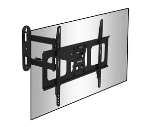 Duronic TVB109M Full Range TV Bracket, Swivel and Tilt Wall Mount with VESA 600x400 for Flat Screen Television 32-70"