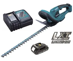 Makita DUH523 LXT 18v Li-Ion Cordless Hedge Cutter 52cm + Battery + Charger