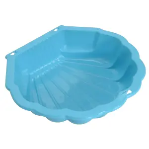 Berkfield Sandpits 2 pcs Blue 77x87x21cm Plastic