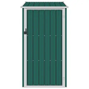 Berkfield Garden Shed Green 87x98x159 cm Galvanised Steel