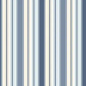 Galerie Smart Stripes 2 Blue Barcode Stripe Smooth Wallpaper