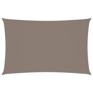 Berkfield Sunshade Sail Oxford Fabric Rectangular 3x6 m Taupe