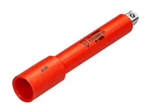 High-Performance Insulated 3/8in Drive Extension Tool - 125mm (5in) for Electricians