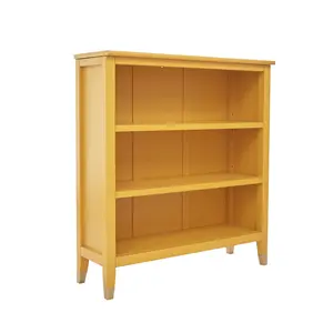 Palazzi Bookcase H97 W89 D25cm - Mustard