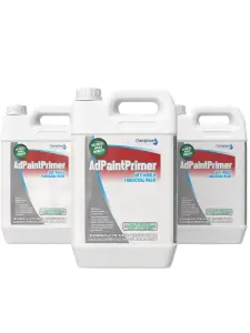 AdPaint Primer - Black Mould Remover Spray, Fungicidal Wash Detergent 4 x 5 Litres