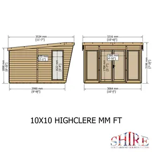 10 x 10 Ft. Shiplap Summer House No