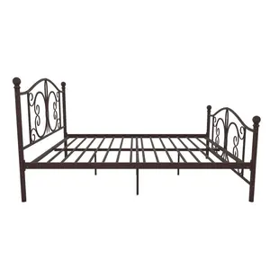 Kourtney Platform Bed Bronze / Kingsize (5')