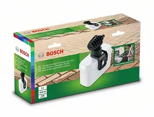 BOSCH High-Pressure Foam Nozzle (450ml) (To Fit: Bosch AQT, EasyAquatak & UniversalAquatak Pressure Washer Models Listed Below)