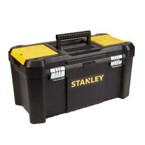 Stanley Black & yellow 19in Toolbox