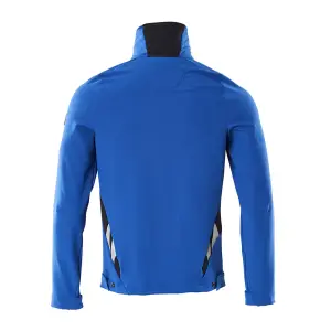 Mascot Accelerate Ultimate Stretch Lightweight Work Jacket (Azure Blue/Dark Navy)  (Medium)