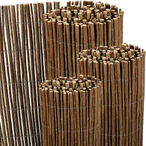 1m x 3m Willow Cane Screen Roll Garden Fencing Long Panel Outdoor Screening Fence NEW