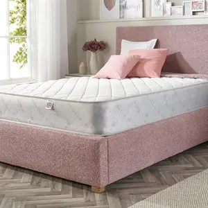 Dual Layer 600 Hybrid Mattress with Breathable Cooling Fabric Single (3')