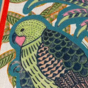 Wylder Karasi Parrots Tropical Polyester Filled Cushion