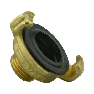 Professional Geka type brass claw hose connectors/fittings, (1/2" bsp male)