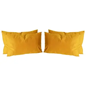 Rectangle Velvet Cushions - 60cm x 40cm - Pack of 4