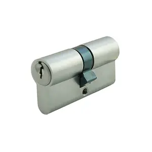 Securit Anti-Bump Euro Cylinder 40/40 (80mm) Nickel with 3 Keys