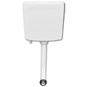 Toilet Cistern with Bottom Water Inlet 3/6 L White