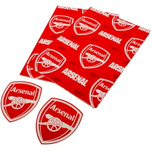 nal FC Text Gift Wrap Red/White (One Size)